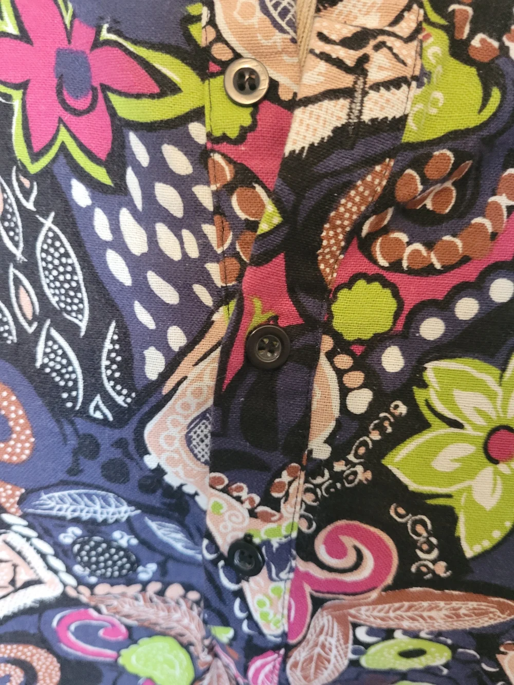Navy Colorful XXL Coofandy Roll Tab Sleeve Tunic Cotton Hemp Wearable Art